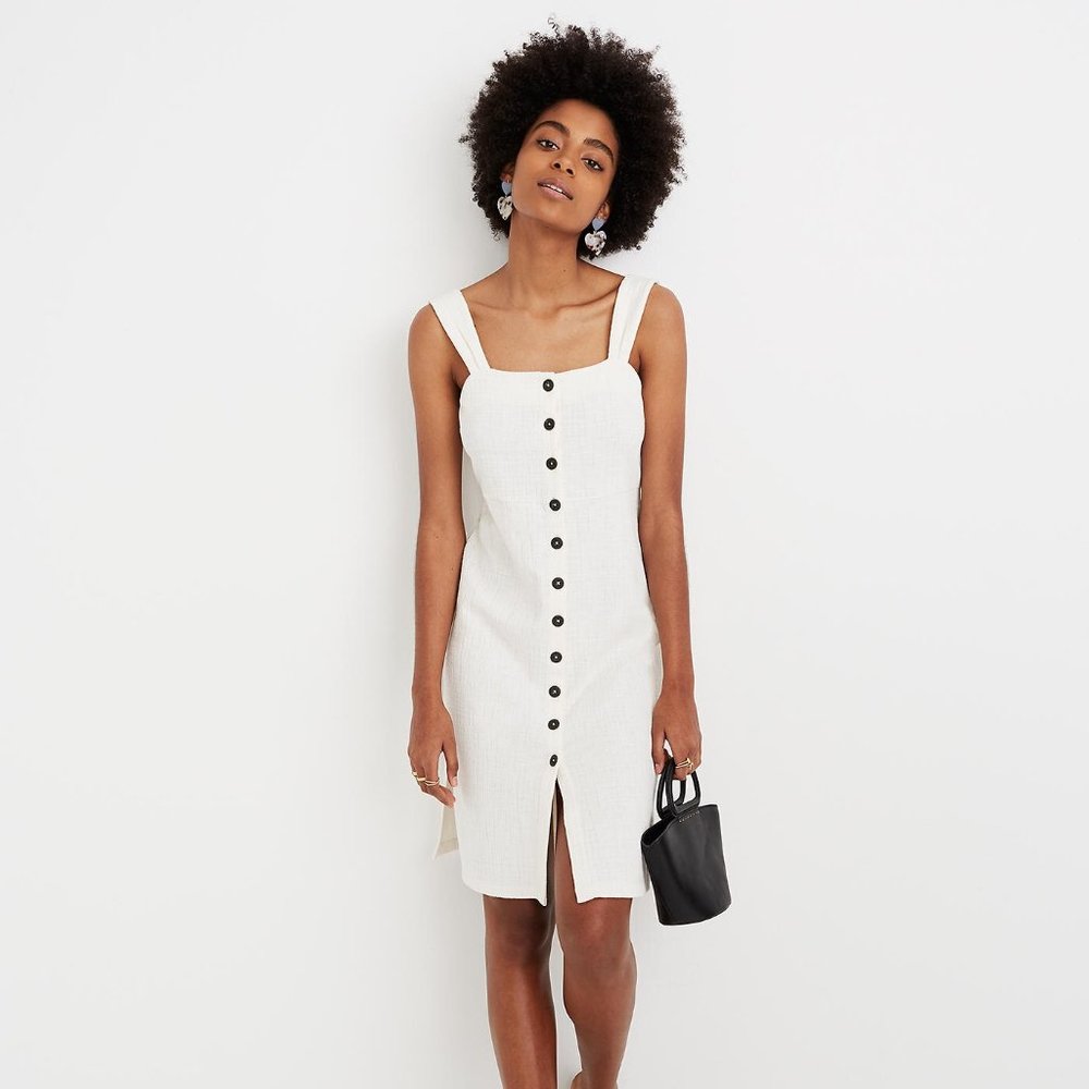 Texture & Thread Madewell Button Front Dress